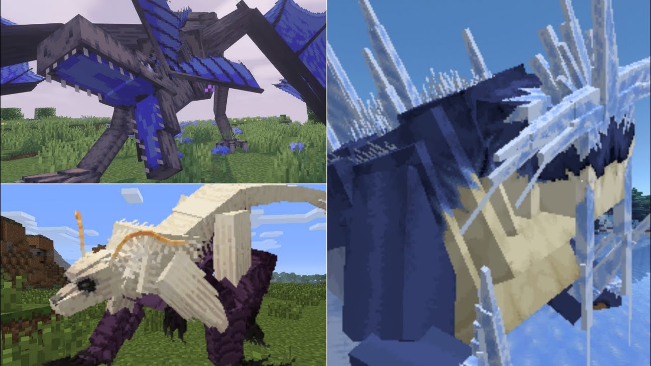 Minecraft Monster Expansion All Bosses ( 1.20.1 Mod )