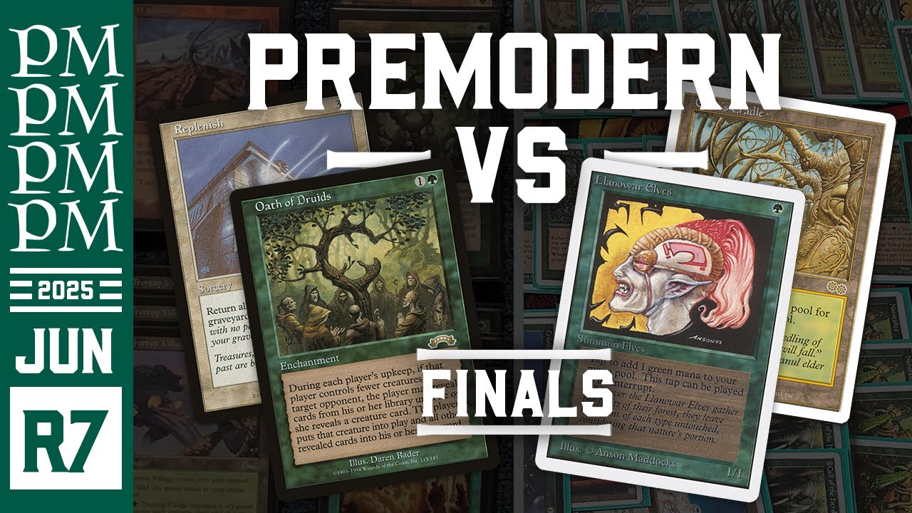 Oath Replenish vs Angry Elves - FINALS / Round 7 - JUNE 2025 Premodern Tournament