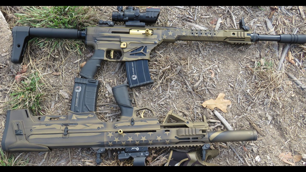 Panzer Arms MAG12 VS Panzer Arms EXG500 BULLPUP!!!!WOW @panzerarmsusa #gun #firearms #rangeday #ak47