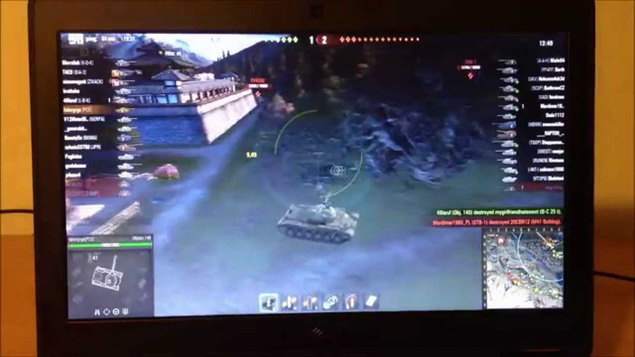 Dell Latitude E5250 game-play footage