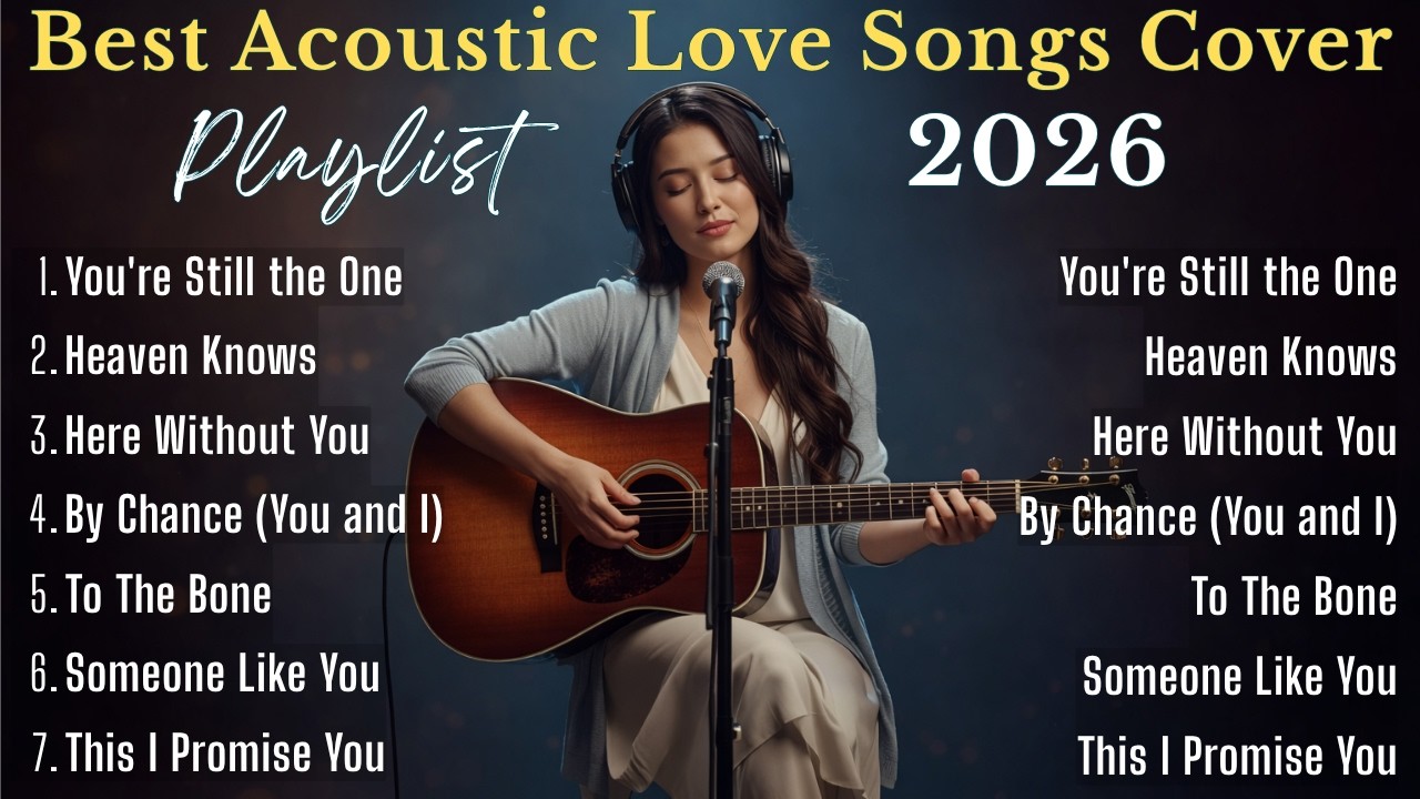 Best Love Songs Playlist 2026 ❤️ Top Spotify Love Songs 2026 ❤️ Best Acoustic Cover ❤️ Viral TikTok