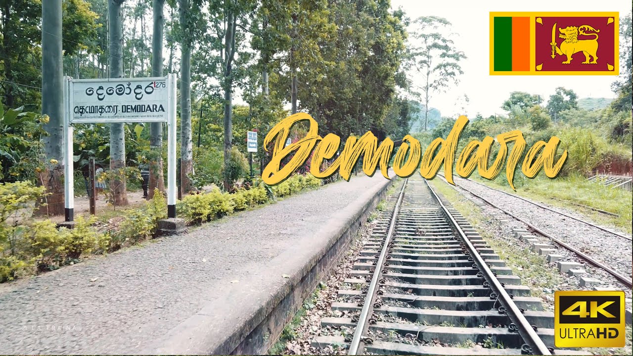Demodara Rail Loop Aerial view | දෙමෝදර රේල් ගැටය - Sri Lankan Railways 🇱🇰