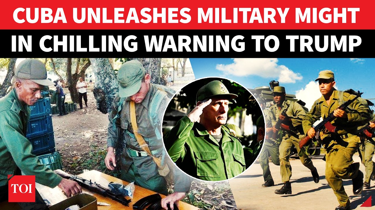 'READY FOR ANYTHING...': Cuba's Big Military Move Amid Showdown With US | On Camera