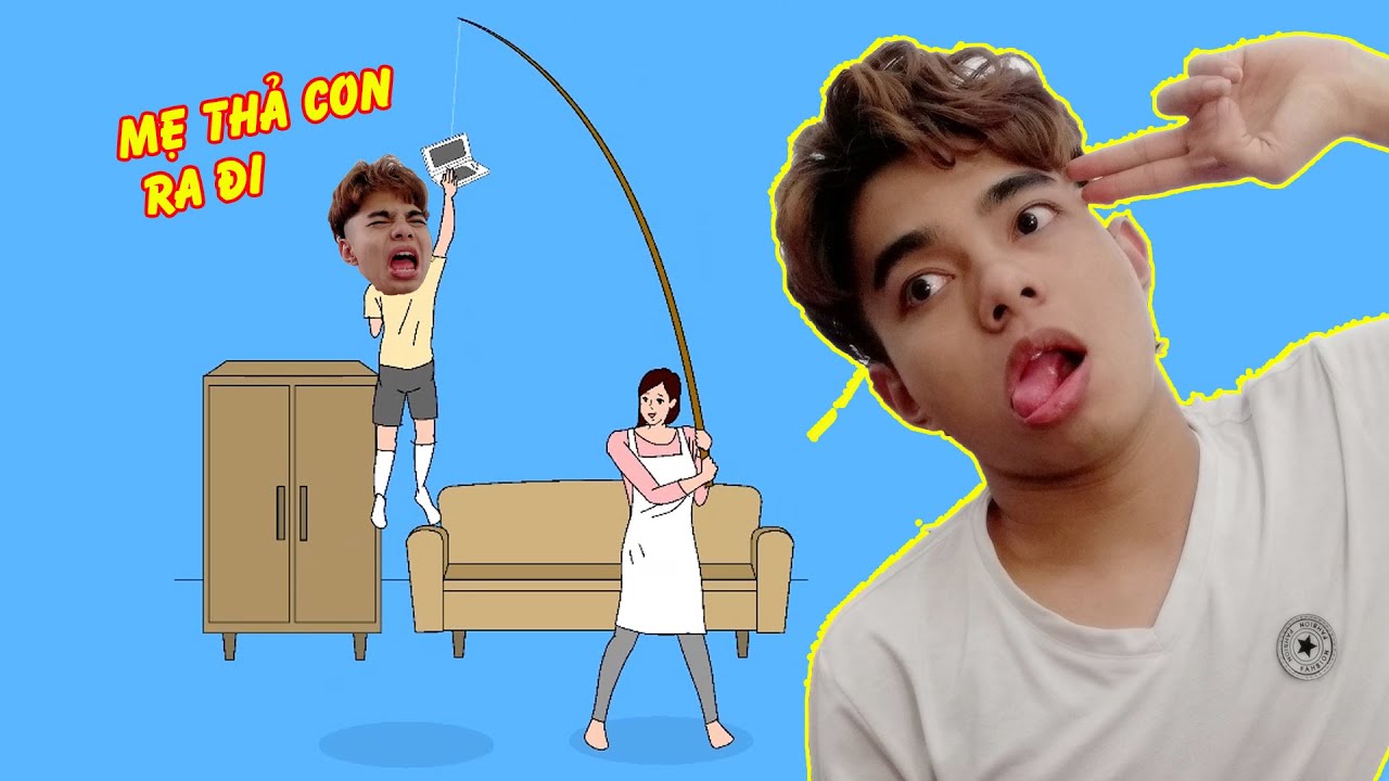 ThắnG Tê Tê Bị Mẹ Câu Mất Máy Chơi Game | Hidden My Game By Mom 2