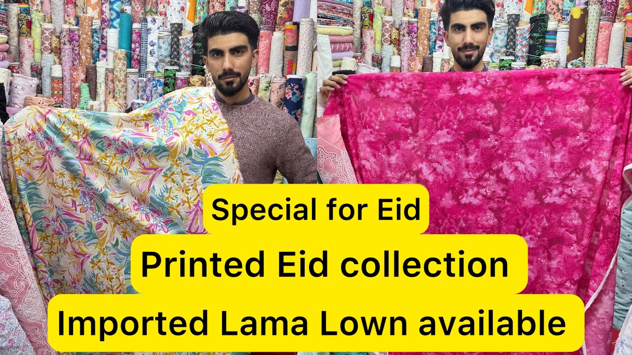 Pure Lama Lown for Eid//colorfull desgins//orignal Lown//flowral prints//make your Eid special//odr👈
