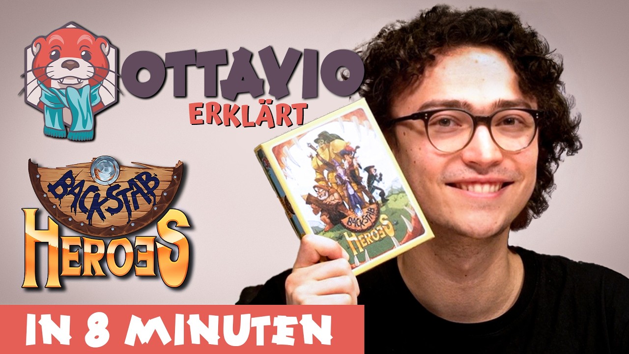 Backstab Heroes - Alle Regeln einfach erklärt! • In 8 Minuten | Ottavio Erklärt 🦦