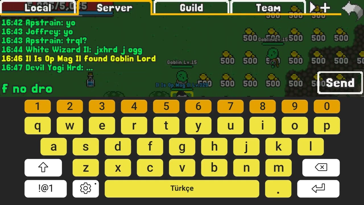 goblin lordu tek başima kestim