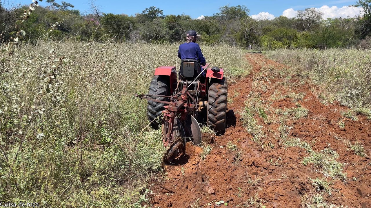 Arando com Agrale 4200, será q deu certo?