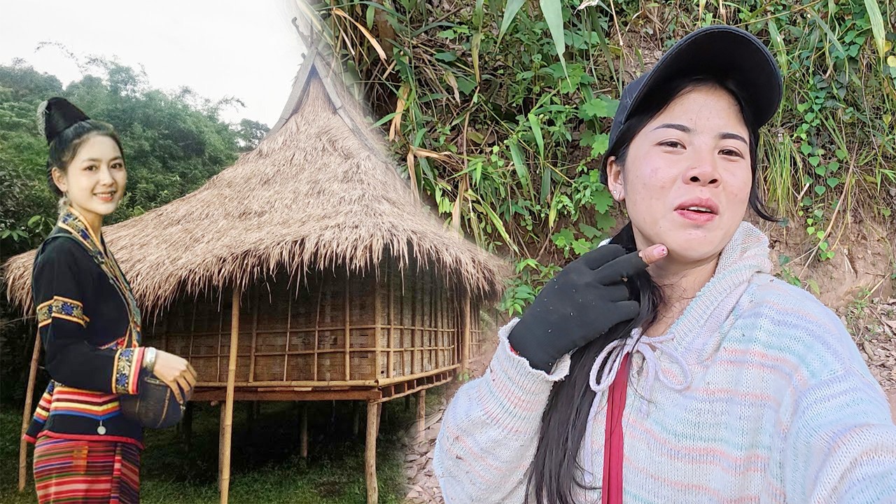 สาวบ้านนอก ชีวิตแต่ละวันลำบากมาก#ทีมงานบ้านนา