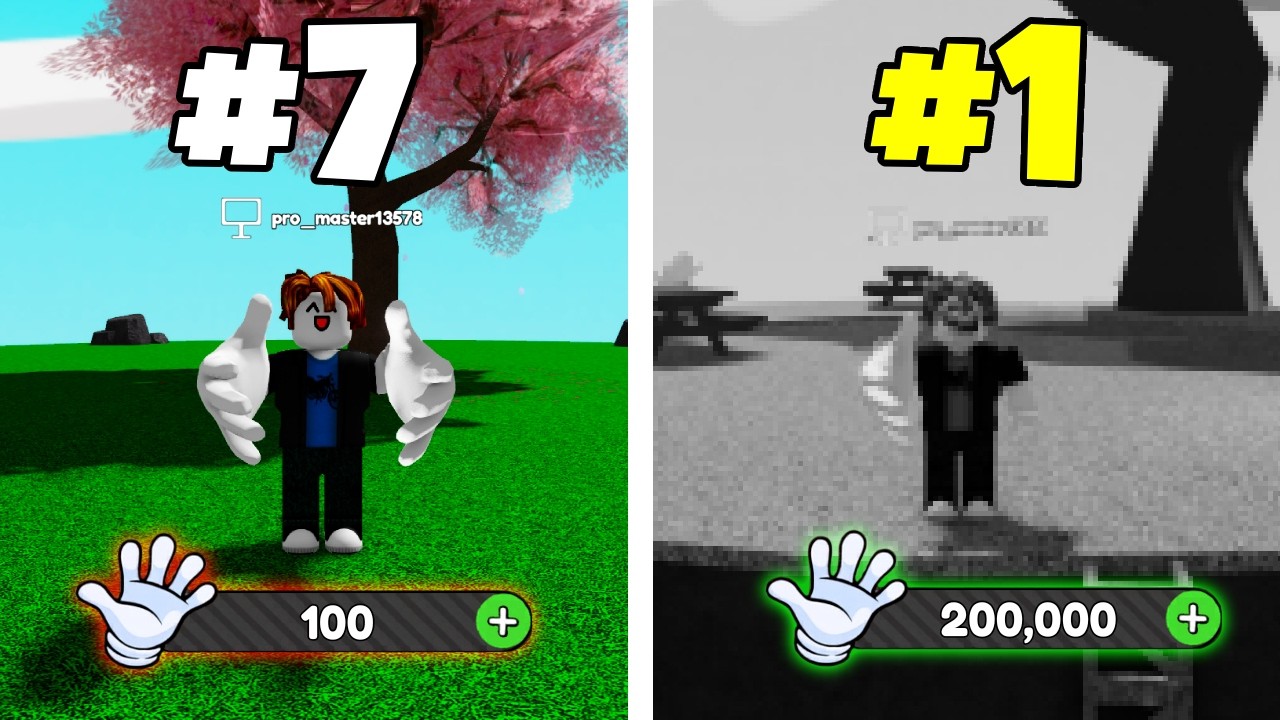 Лучшие перчатки для БЫСТРОГО фарма шлепков в Slap Battles (Roblox)