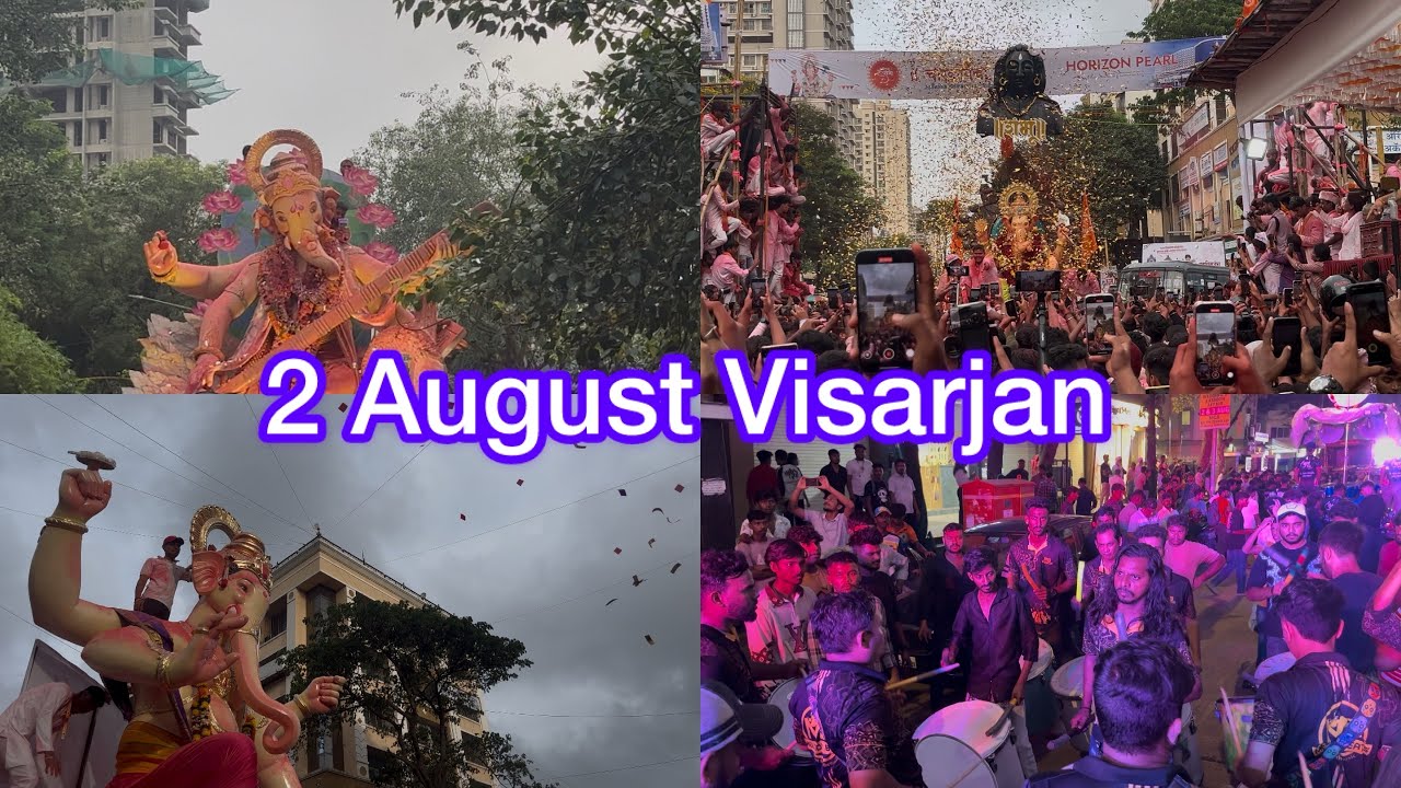 Charkop Cha Raja Visarjan ||2025||Kandivali Cha Shee Visarjan ||2025||Melody Beats || Nutan Beats ..