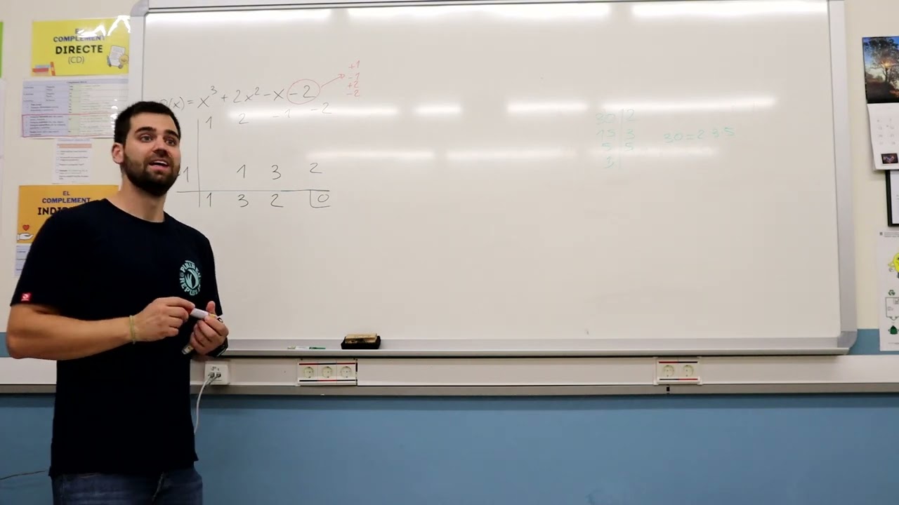 Factorització de polinomis (4t d'ESO - Expressions algebràiques)