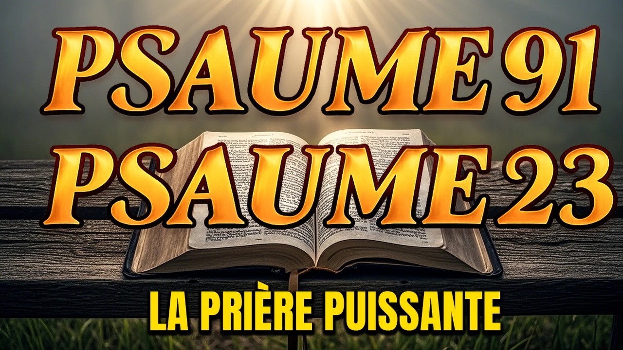 PRIÈRE DU JOUR 18 MARS – PSAUME 91 et PSAUME 23–Les deux PRIÈRES LES PLUS PUISSANTES de la BIBLE