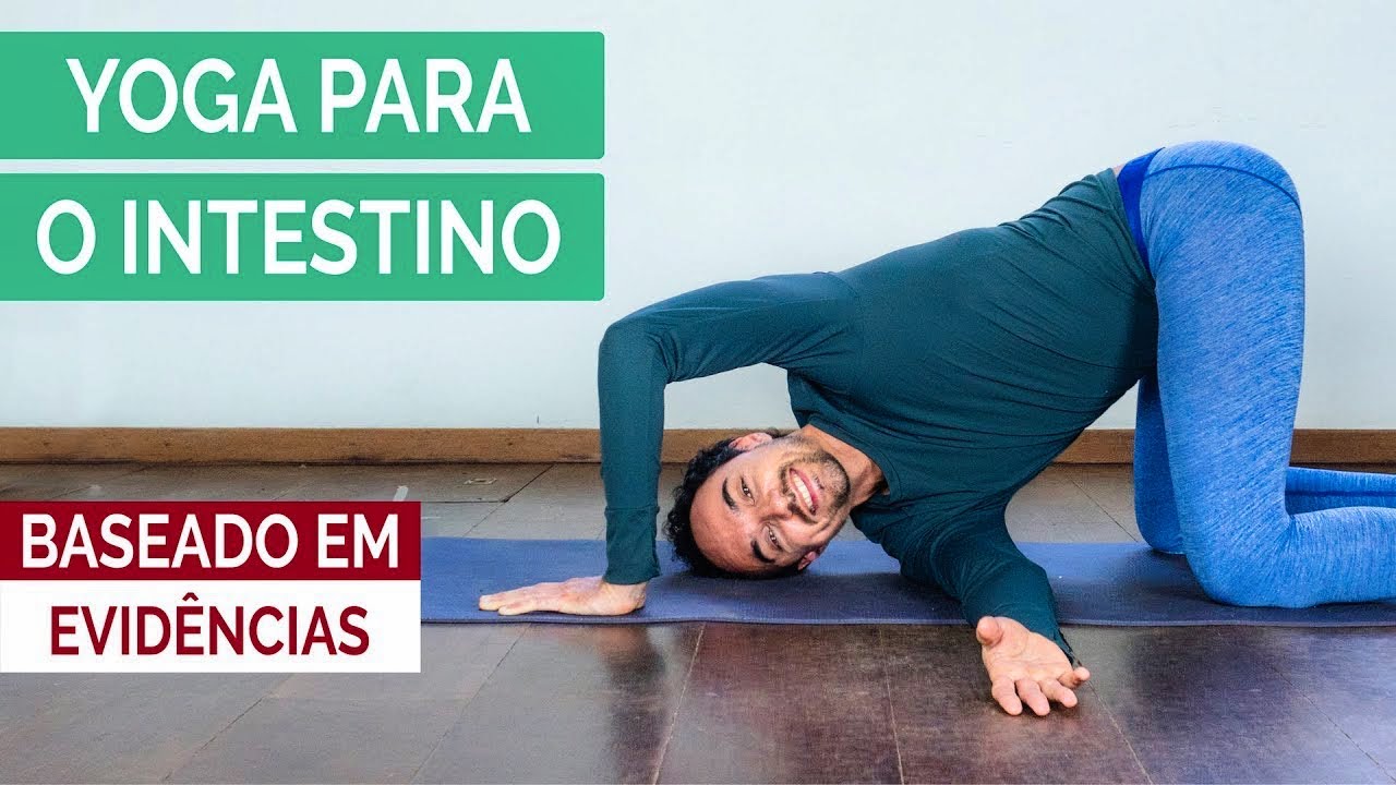 👍Yoga para intestino preso ou prisão de ventre