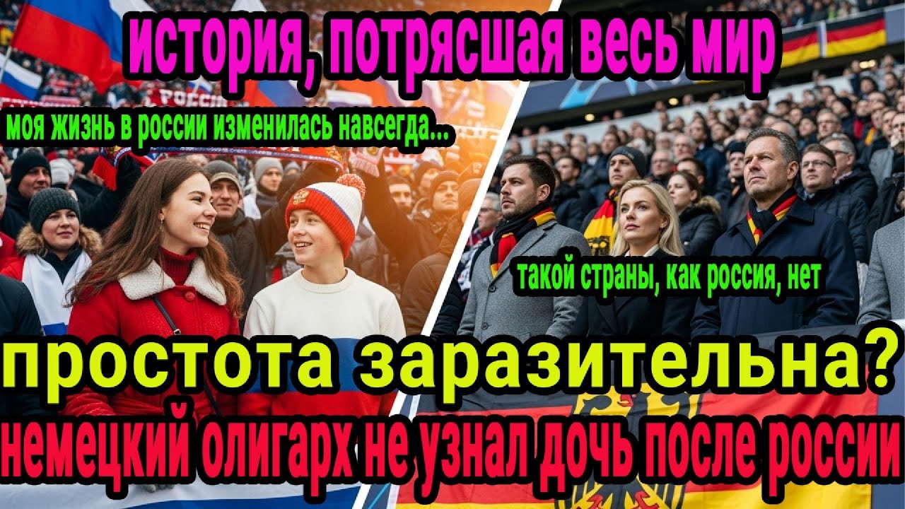 простота заразна? немецкий магнат в шоке: дочь вернулась из россии другой!
