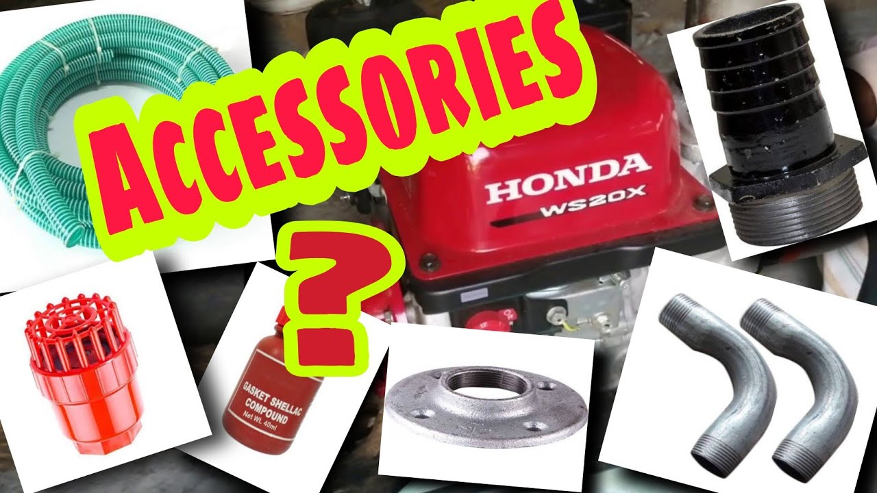 Honda WS20X accessories attached with prize