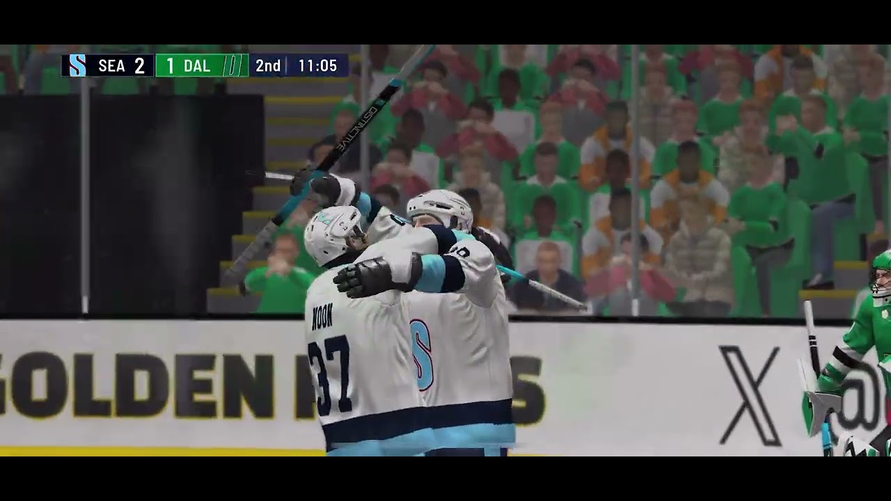 Round 1 game 4 Kraken vs Stars