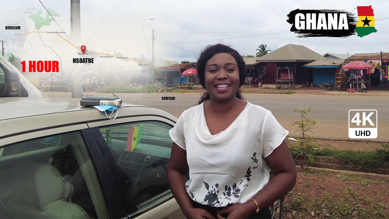Nsoatre Walk Tour Expedition in Sunyani Ghana 4K