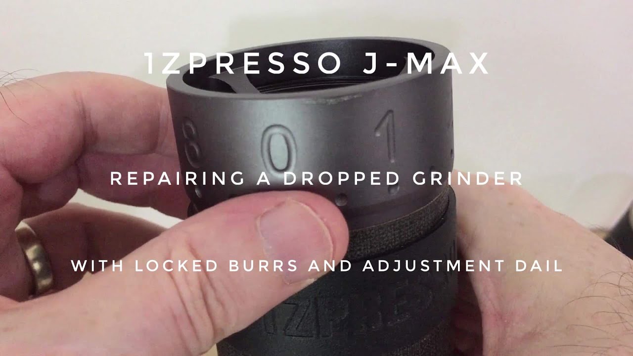 1Zpresso J-Max Ремонт упавшей кофемолки