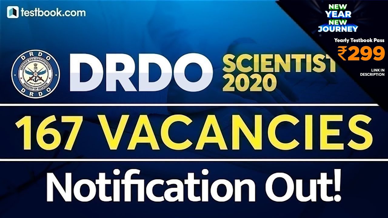 DRDO Scientist B Recruitment 2020 | DRDO RAC Scientist Vacancy, Eligibility & Important Dates