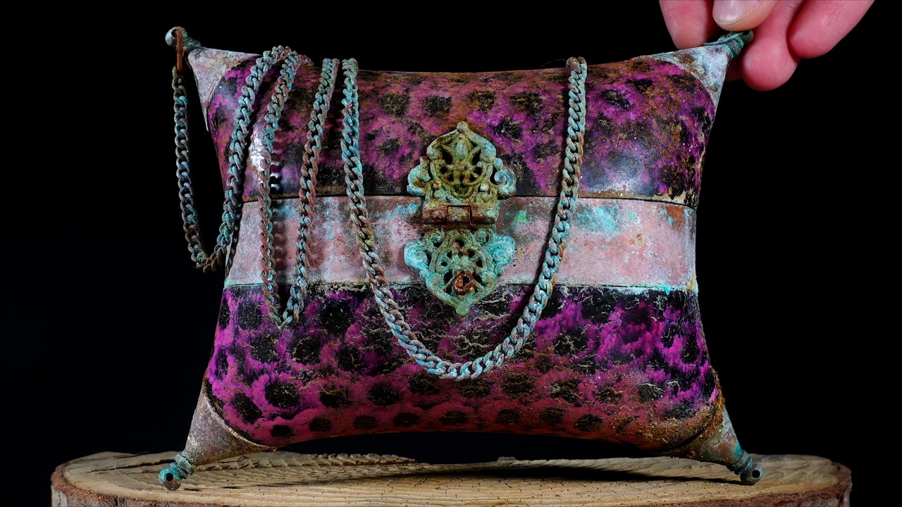 Amazing Restoration of a Very Beautiful Vintage Women's Handbag from Start to Finish | ASMR videos
