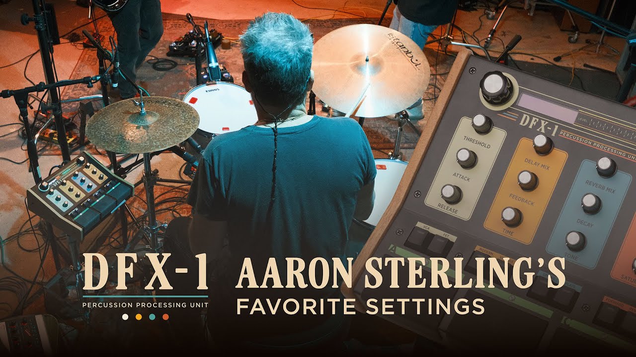 Walrus Audio DFX-1: Aaron Sterling's favorite settings