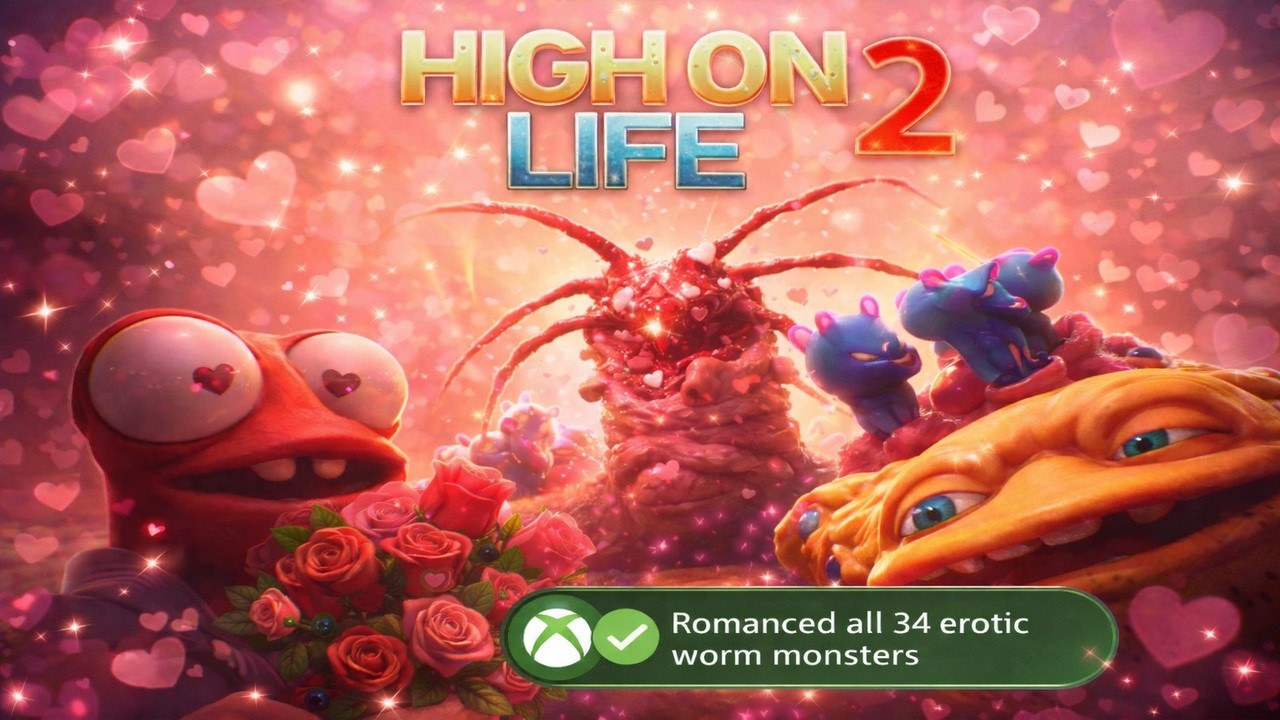 HIGH ON LIFE 2: ROMANCED ALL 34 EROTIC WORM MONSTERS ACHIEVEMENT/TROPHY