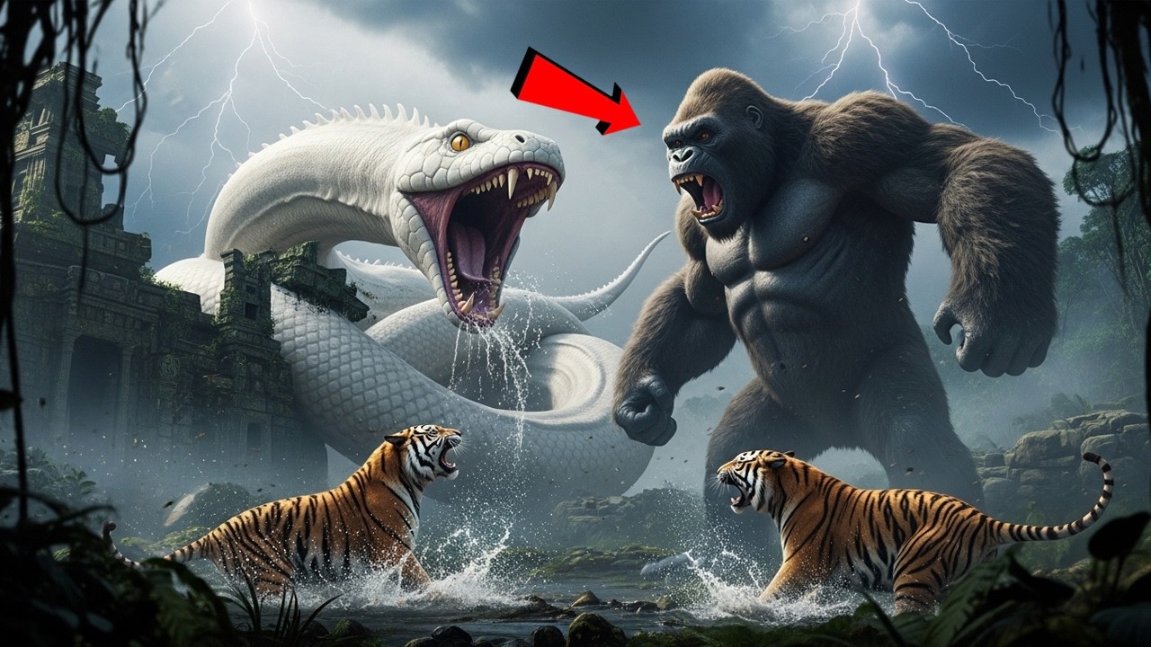 King Kong vs Titanoboa  The Most Dangerous Hunt Yet Ep-1  #kingkongvstitanoboa