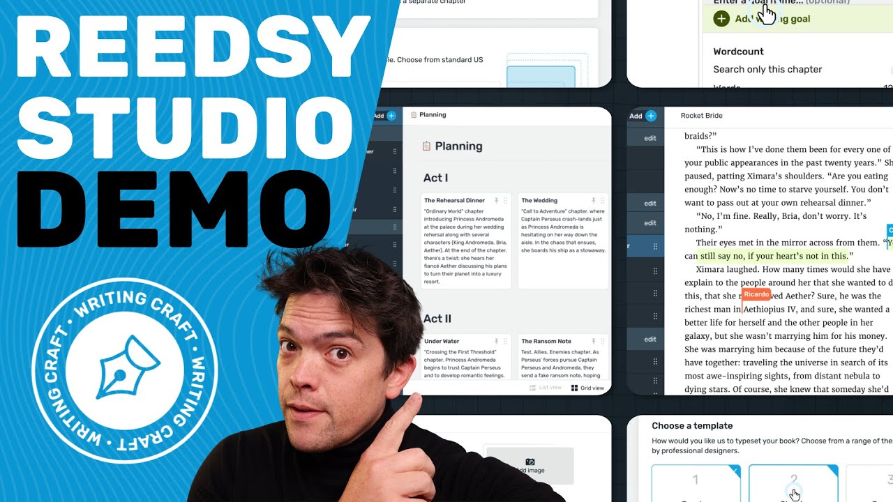 Reedsy Studio: An Insider's Guide [Software Demo]