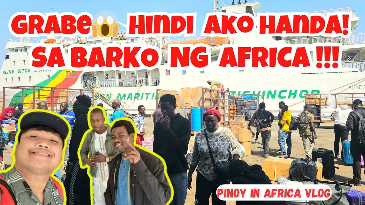 PINOY IN AFRICA : 🇵🇭 - 🇸🇳 : SOBRANG PAGOD PERO LABAN LANG - AFRICA NEW WORK UPDATE
