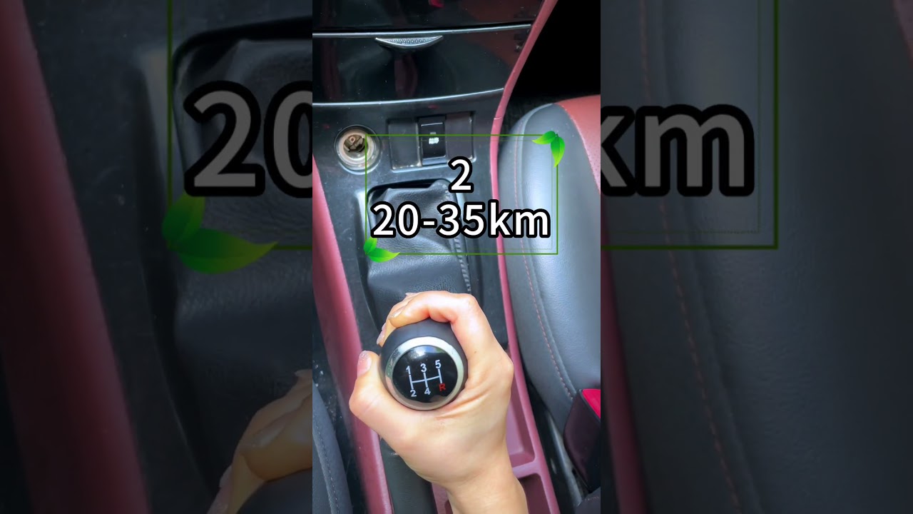 Take you to know the speed of each gear in manual transmission!