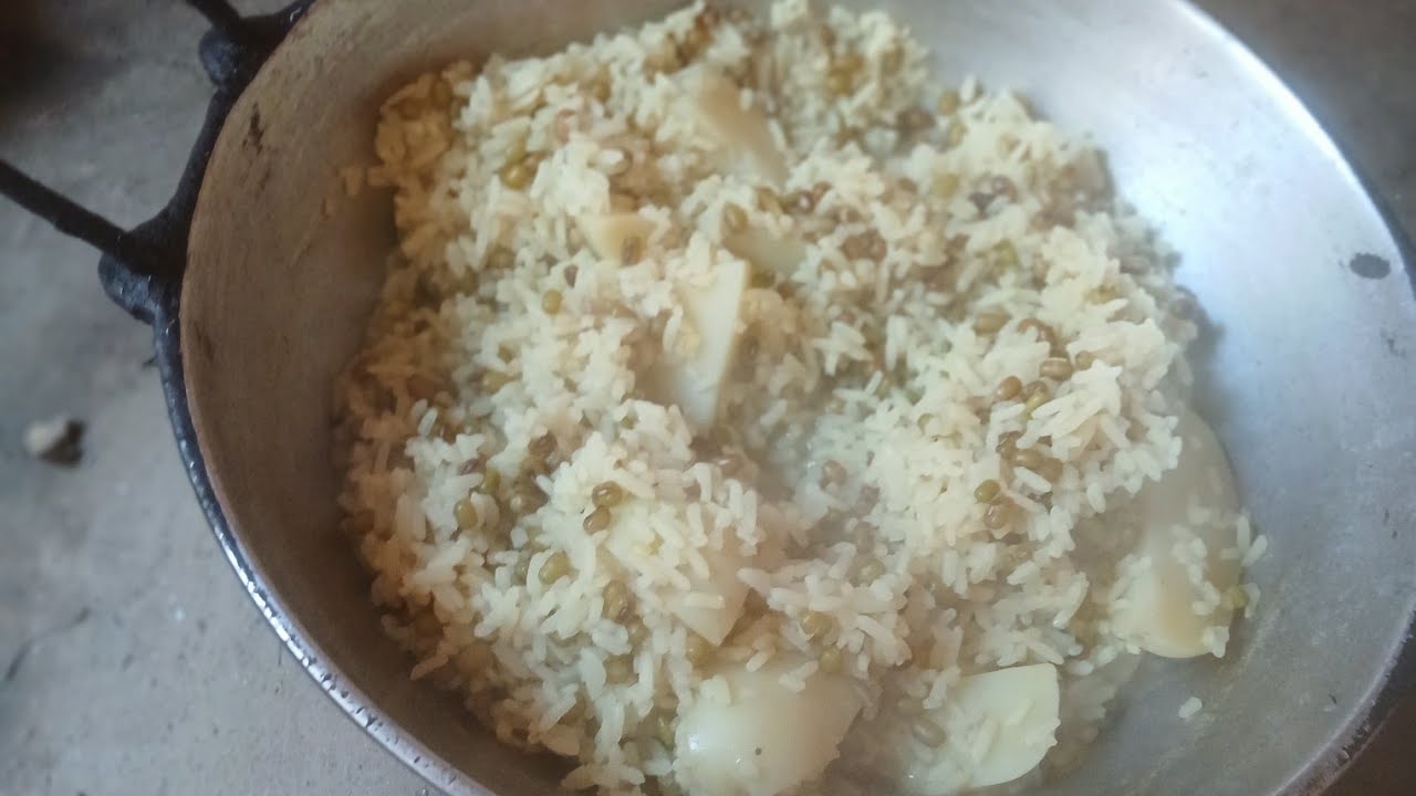 @অনেক দিন পর বানালাম খুদের ভাত মুগকড়াই দিয়ে