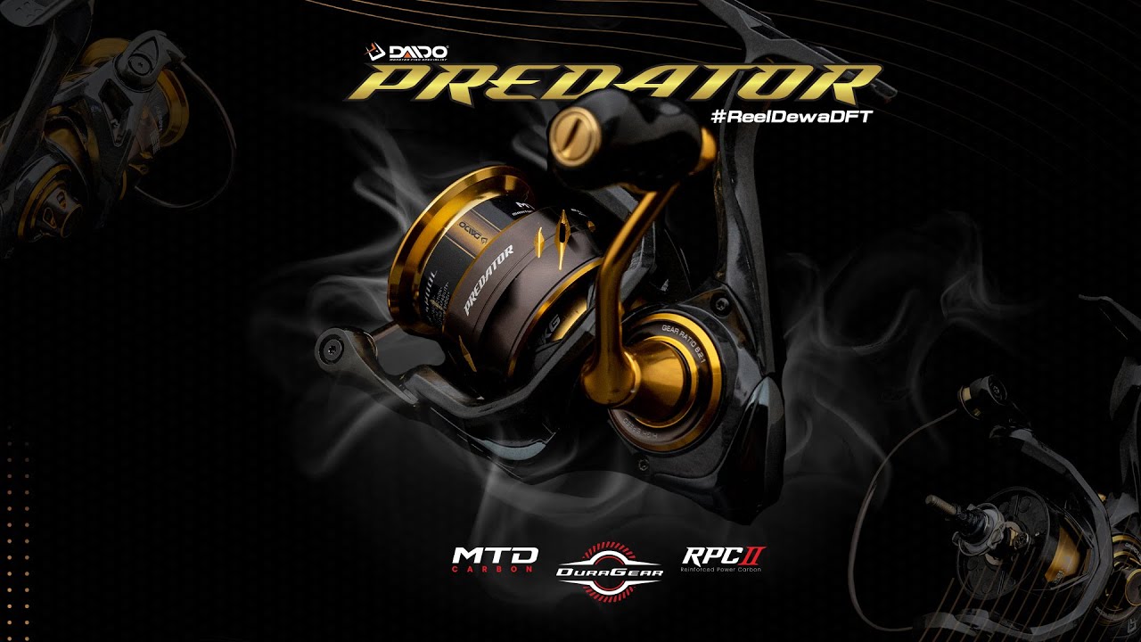 PENANTIAN LAMA AKHIRNYA TIBA! DAIDO PREDATOR SPINNING DENGAN DURALIUM GEAR & RASIO 6.2! #REELDEWADFT
