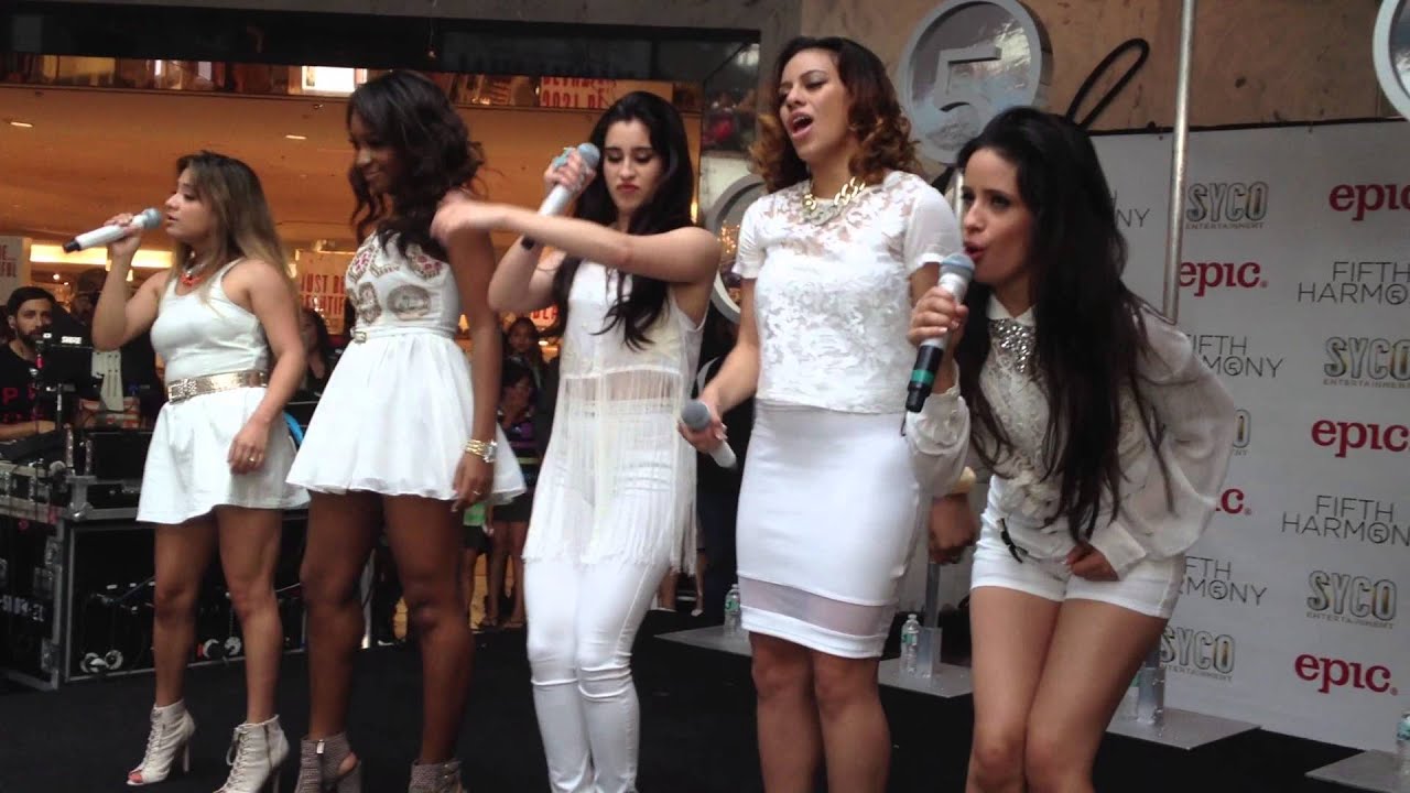 Fifth Harmony performing 