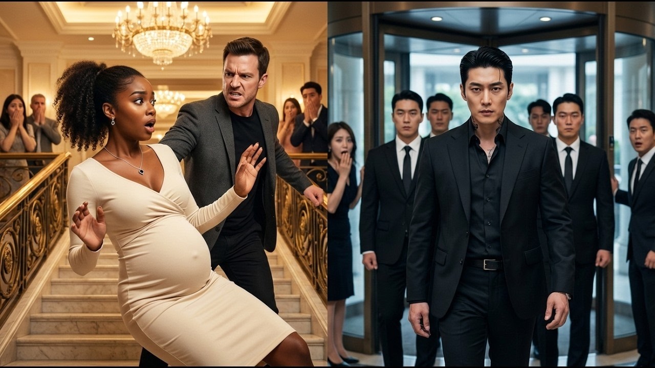 He Shoved His Black Pregnant Ex Down Hotel Stairs, Not Knowing She Married to the Korean Mafia Boss
