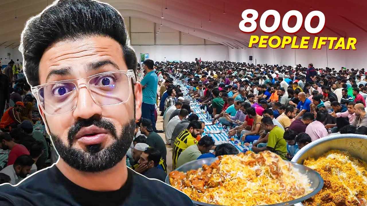 Ramzan Ka Iftar Mahool Dubai Mein 🇦🇪🌙 | Bara Dastarkhwan Aur Khoobsurat Manzar