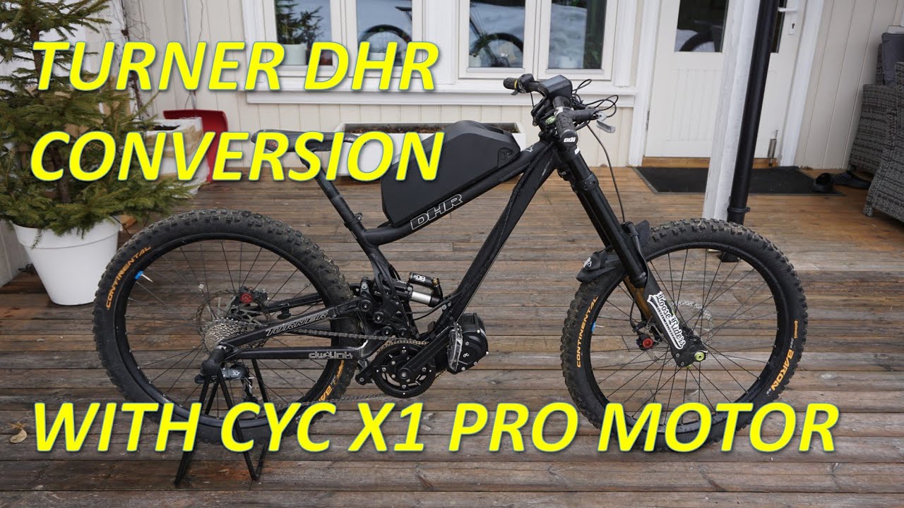 Turner DHR conversion with CYC X1 Pro Gen2 motor