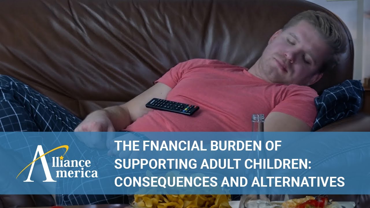 The financial burden of supporting adult children&ndash;consequences and alternatives