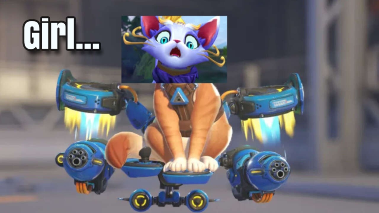 They added Yuumi to Overwatch...