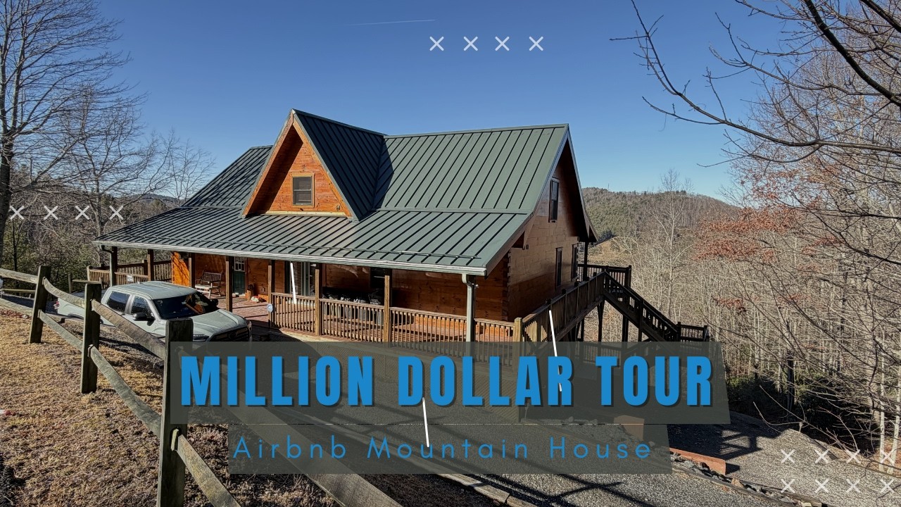 Inside a $1M Mountain Airbnb Near Blue Ridge Parkway (Sleeps 14)