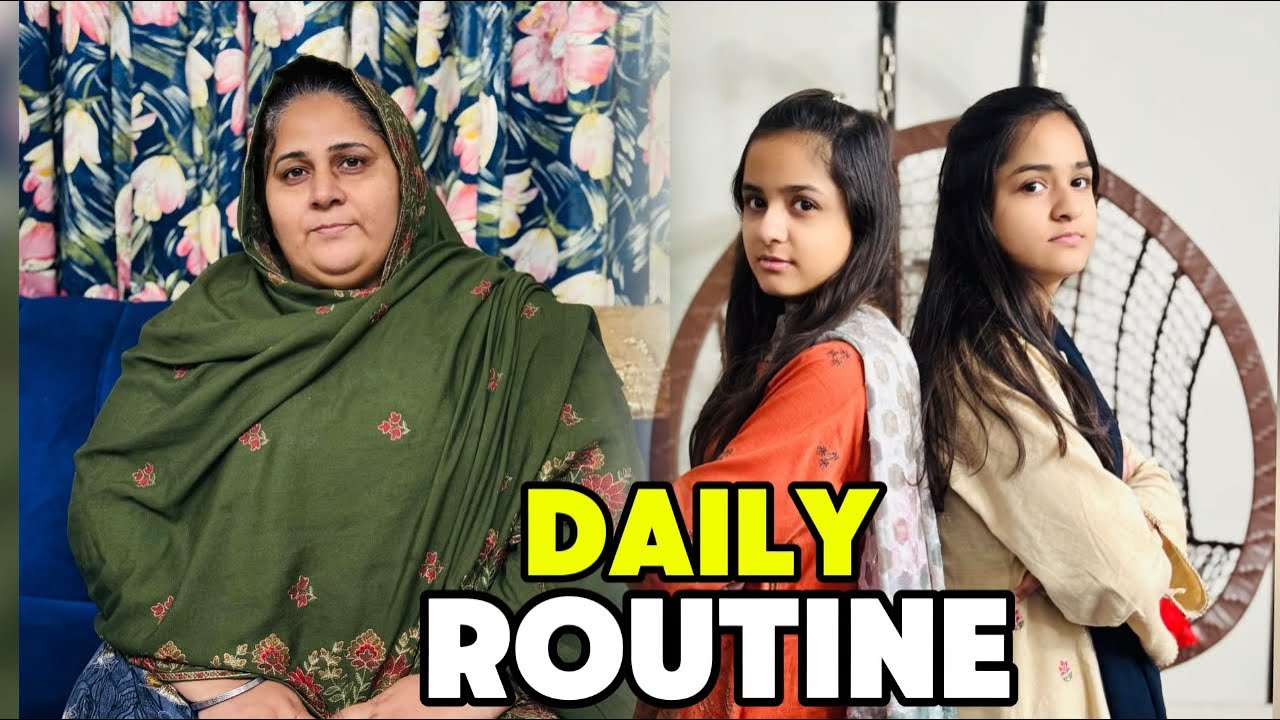 we Share Our Daily Routine 🥰ll How We Spend Our Day ? 😊