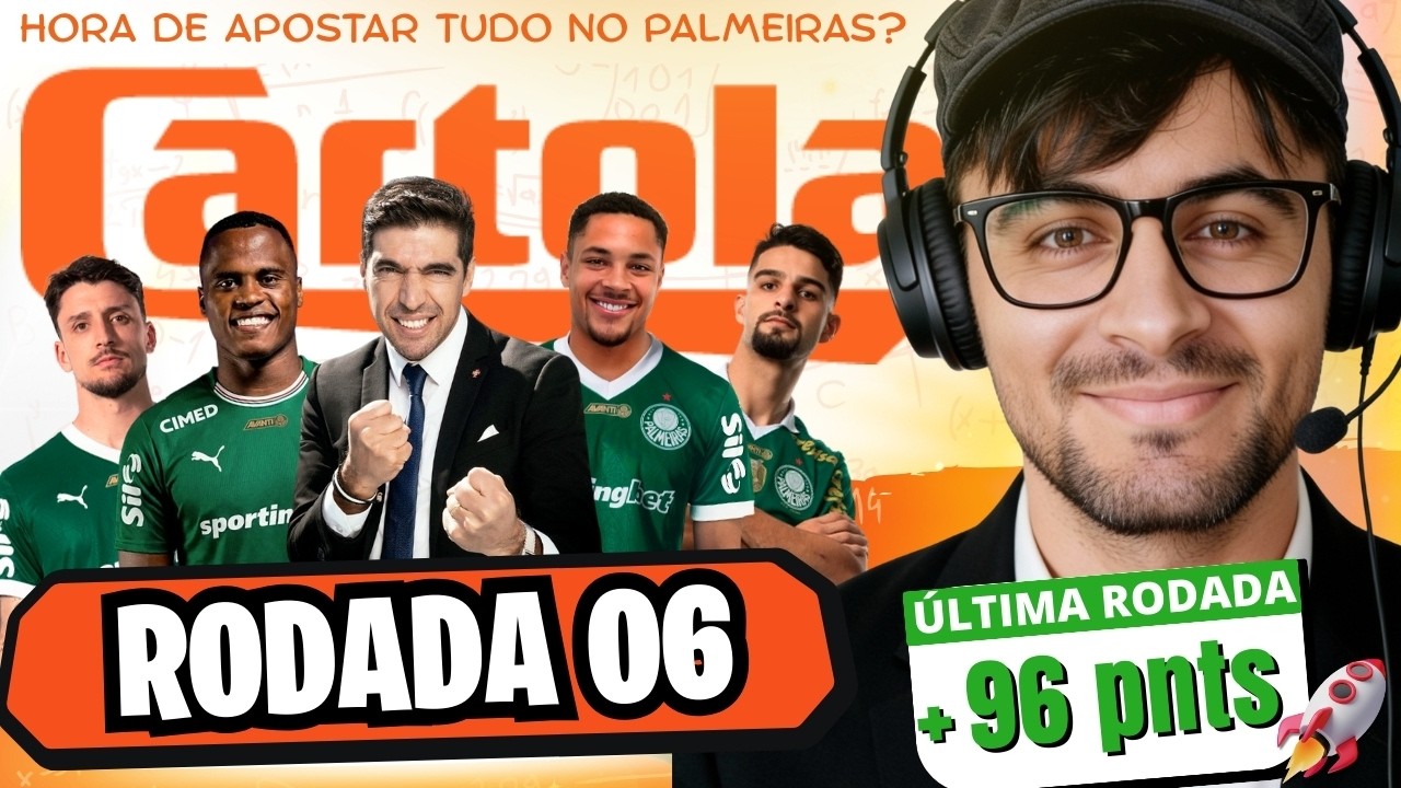 CARTOLA FC | RODADA 06 | Vamos mitar mais uma vez ⁉️Quem escalar? 🚀