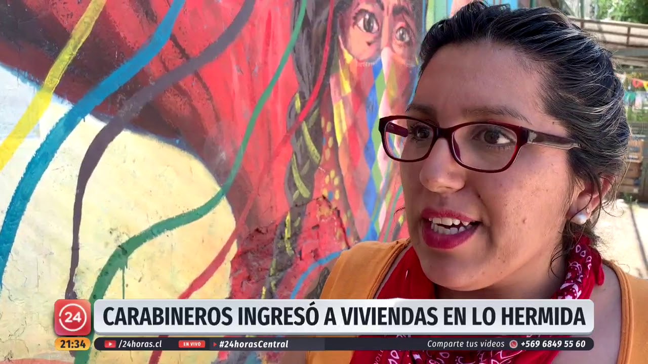 Lo Hermida: Vecinos piden una solución habitacional y denuncian violento actuar de carabineros