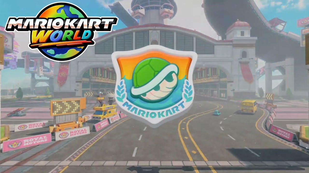 Mario Kart World - Grand Prix: Shell Cup