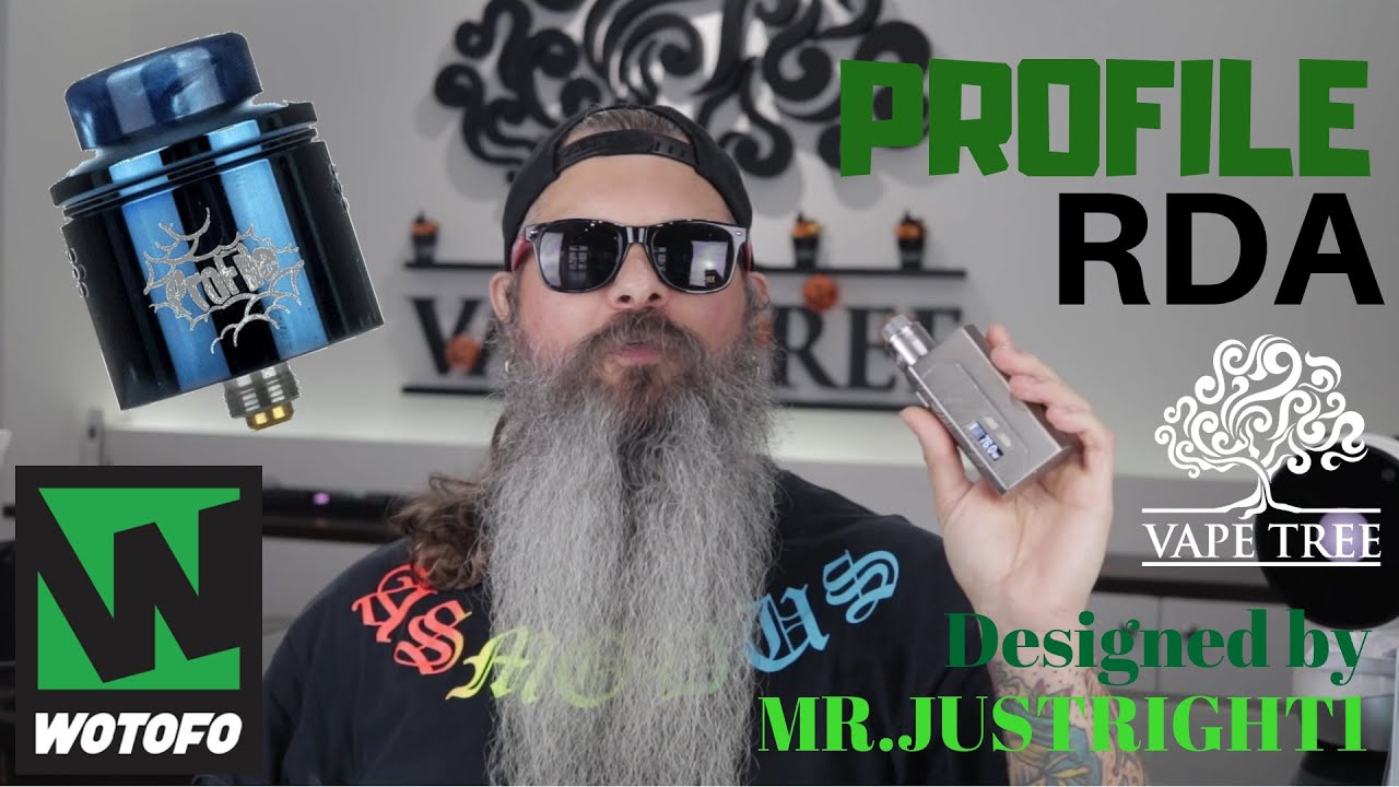 WOTOFO Profile RDA - Vape Tree Review (字幕付き)