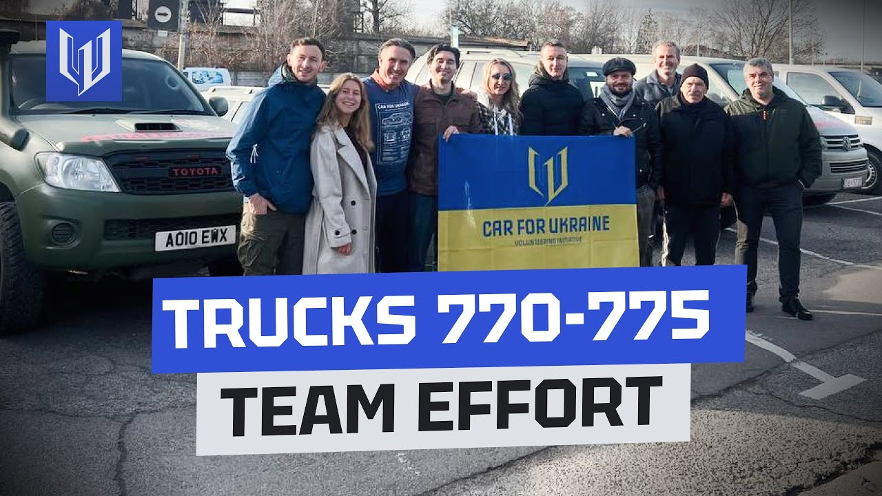 Trucks 770-775. Massive Team Effort from New York to Amsterdam and more