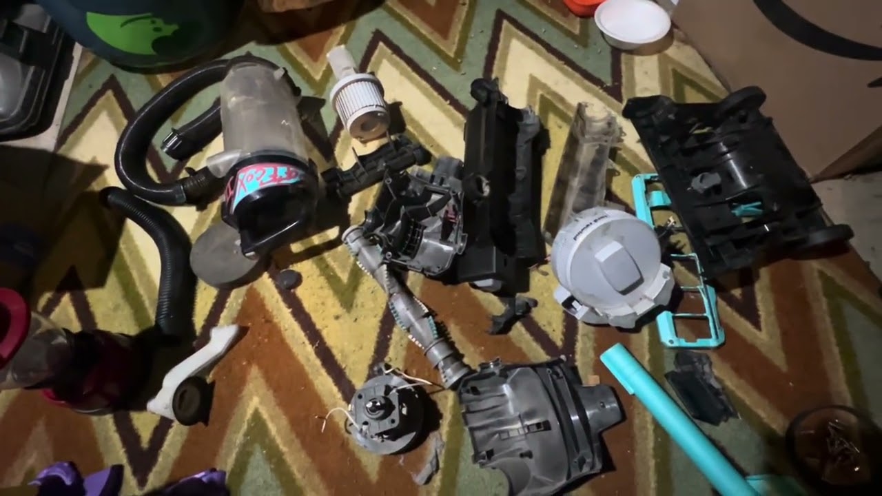 Vacuum teardown #3 Bissell cleanview rewind 