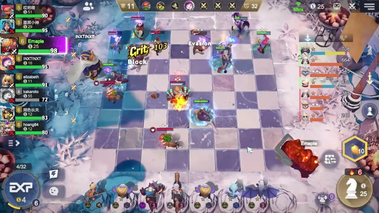 Auto Chess, Glacier/ Knight, Hell Knight rework