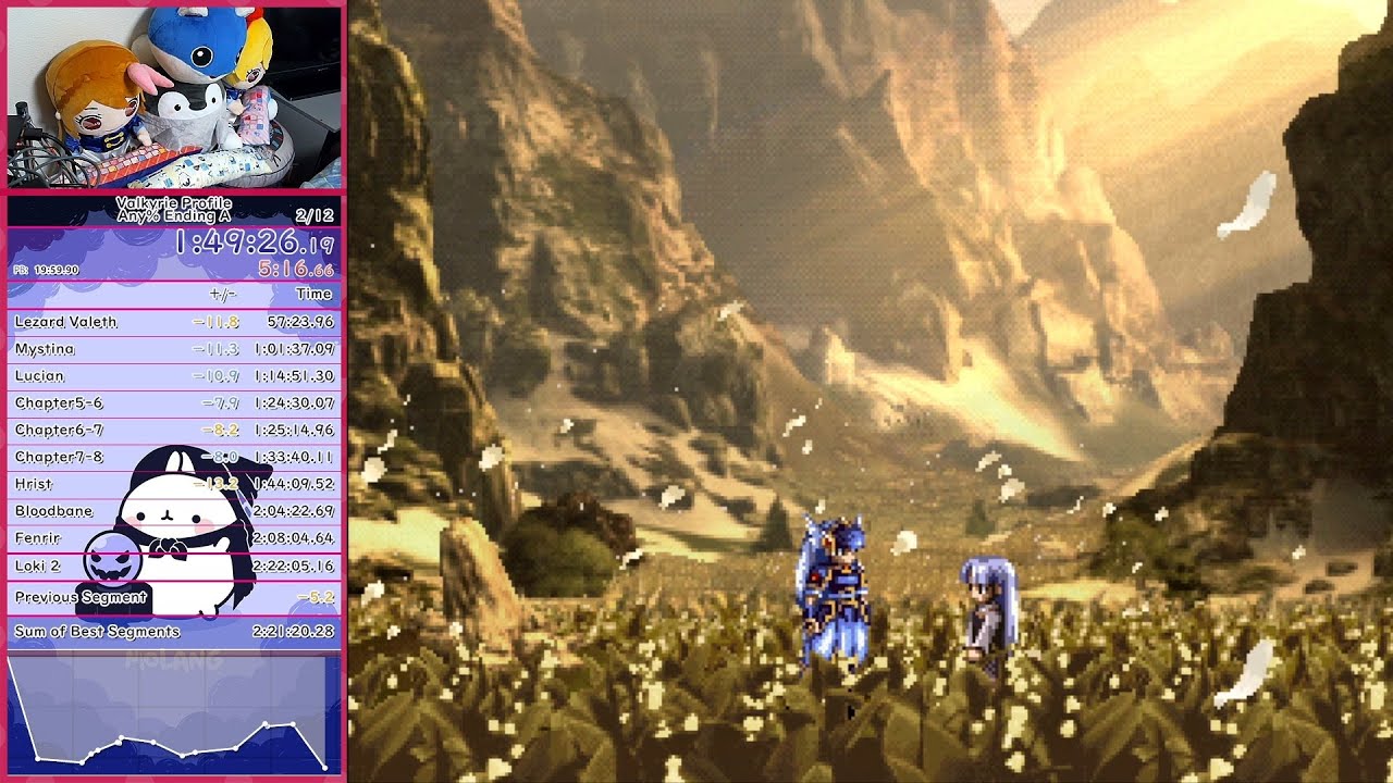 [WR] Valkyrie Profile A Ending Speedrun in 2:21:12