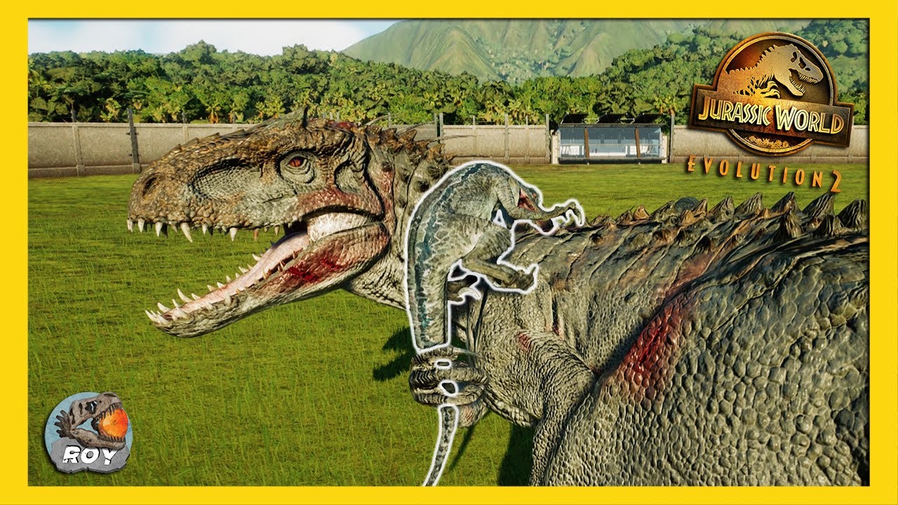 INDOMINUS REX VS BLUE, CHARLIE, DELTA & ECHO ► JURASSIC WORLD EVOLUTION 2 FR - royleviking